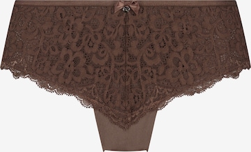 Hunkemöller Boyshorts in Brown: front