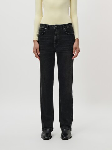 regular Jeans 'Hayden' di LeGer by Lena Gercke in nero: frontale