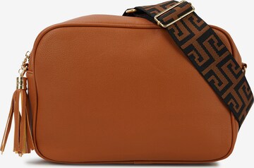 HARPA Shoulder Bag 'LILINDA' in Brown: front