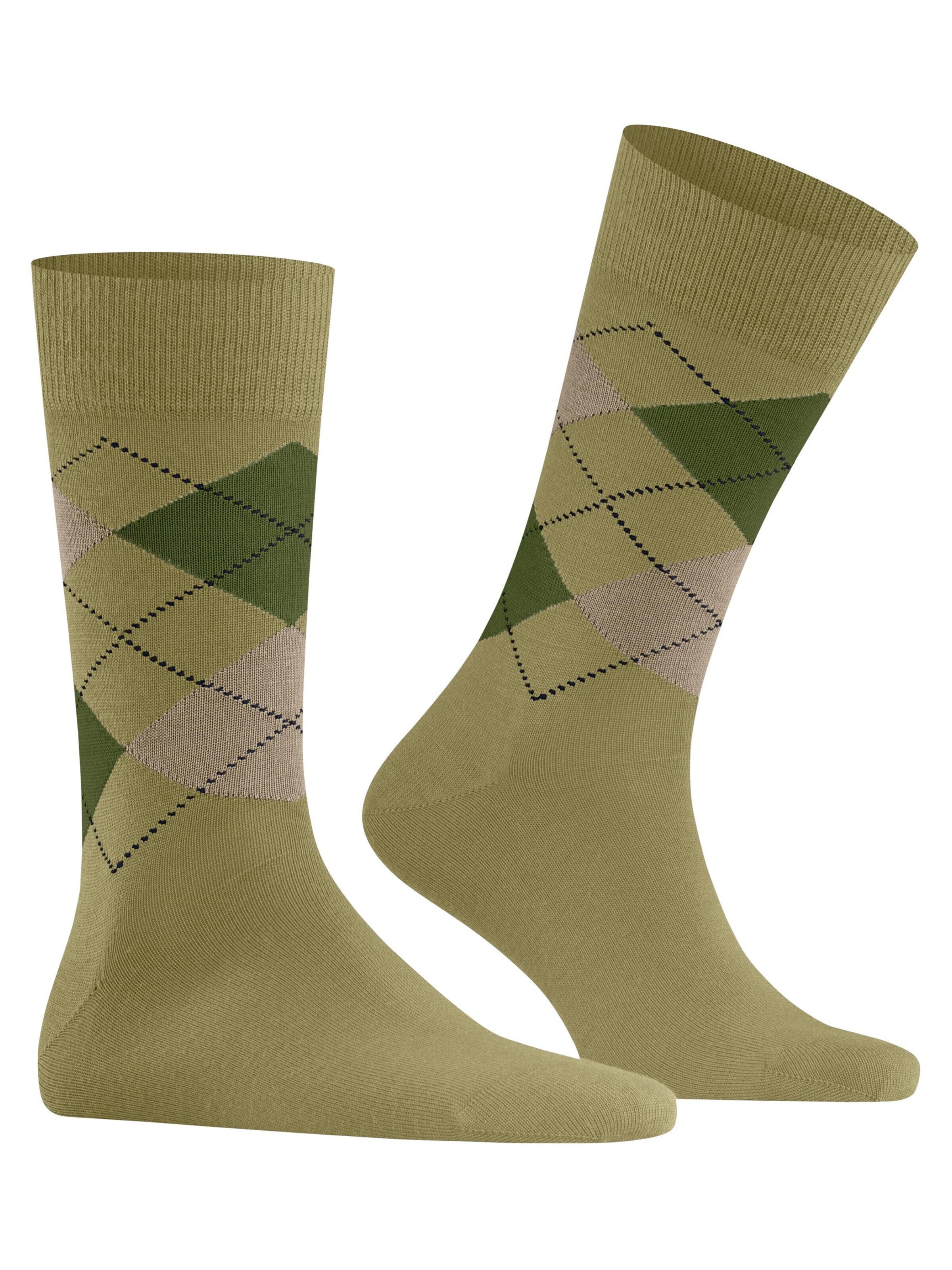 BURLINGTON Socks 'Edinburgh' in Green
