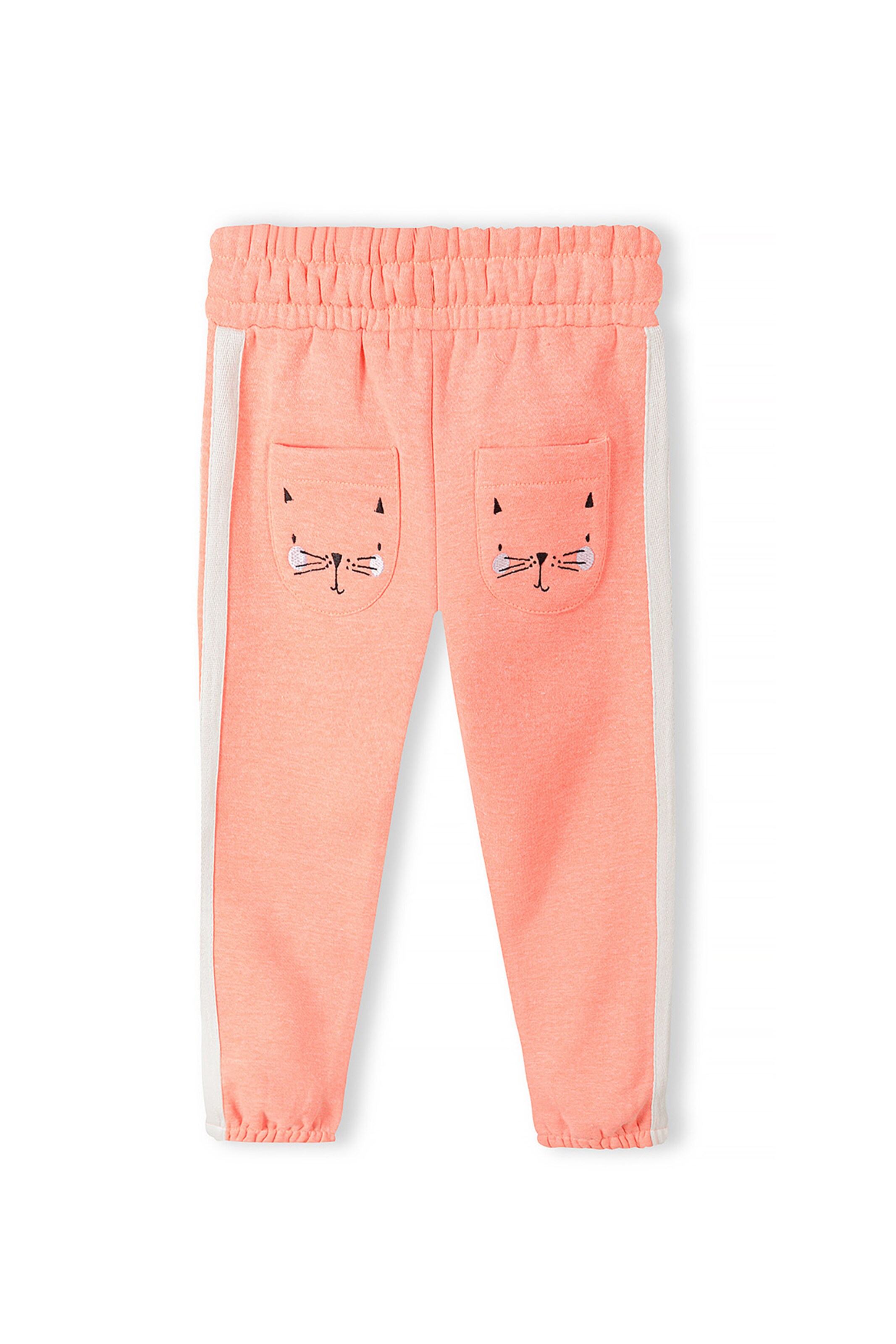 MINOTI Alt kitsenev Püksid, värv roosa: eest vaates