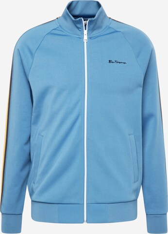 Ben Sherman Sweatjacke 'House' in Blau: predná strana