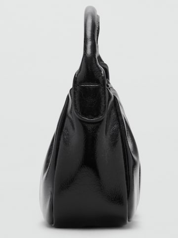 MANGO Handtasche 'LEON' in Schwarz