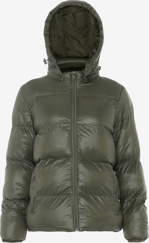 paino Winter Jacket in Green: front