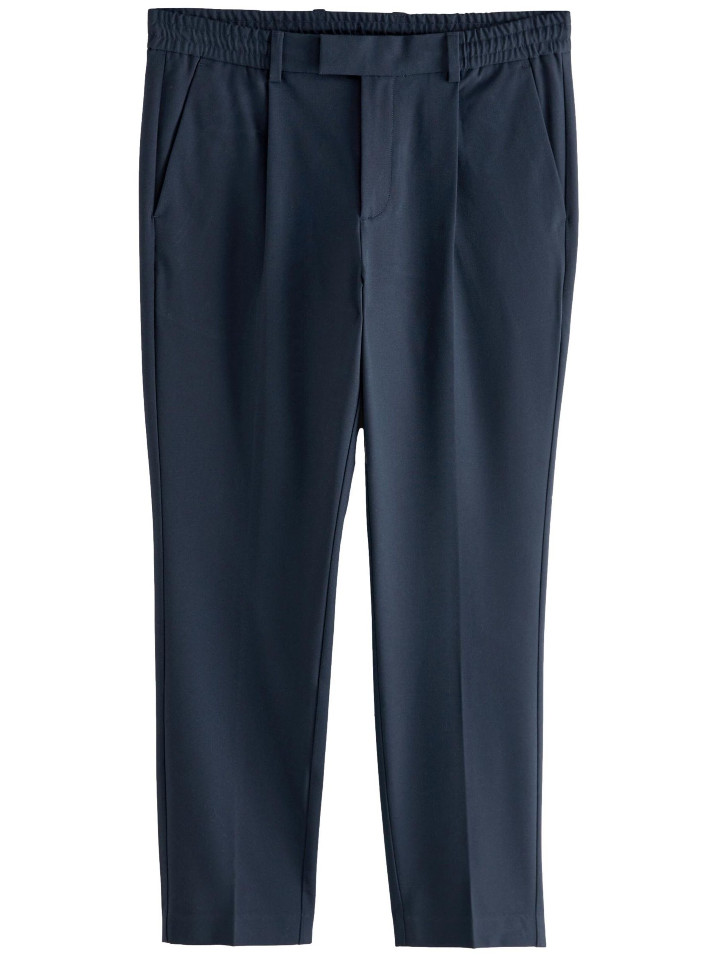 Next Spodnie w kant w kolorze granatowym, Podgląd produktu