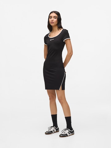 KARL LAGERFELD JEANS Obleka 'Milano' | črna barva: sprednja stran