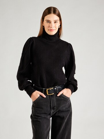 VILA Sweater 'VICOSY' in Black: front