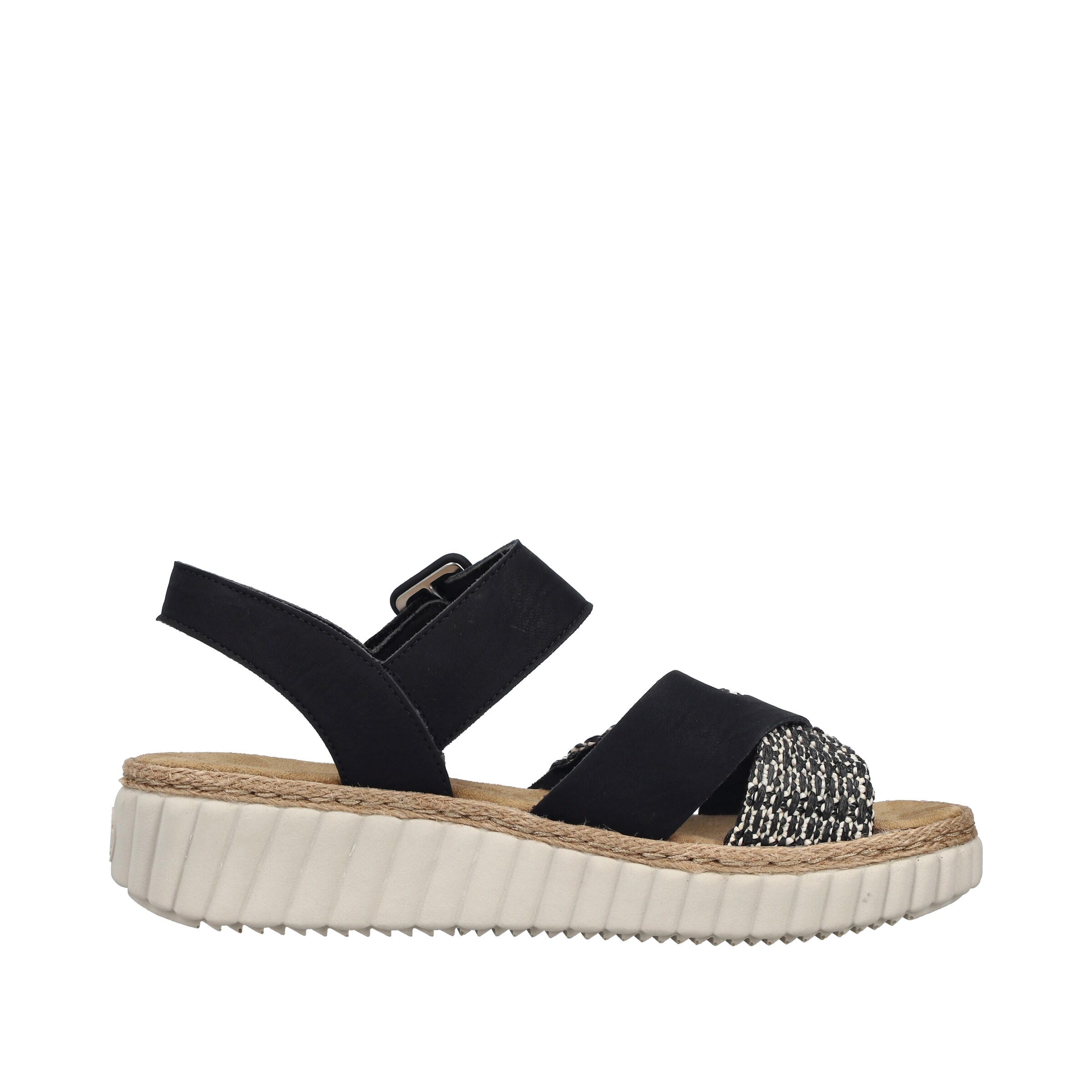 Rieker Sandale in Schwarz