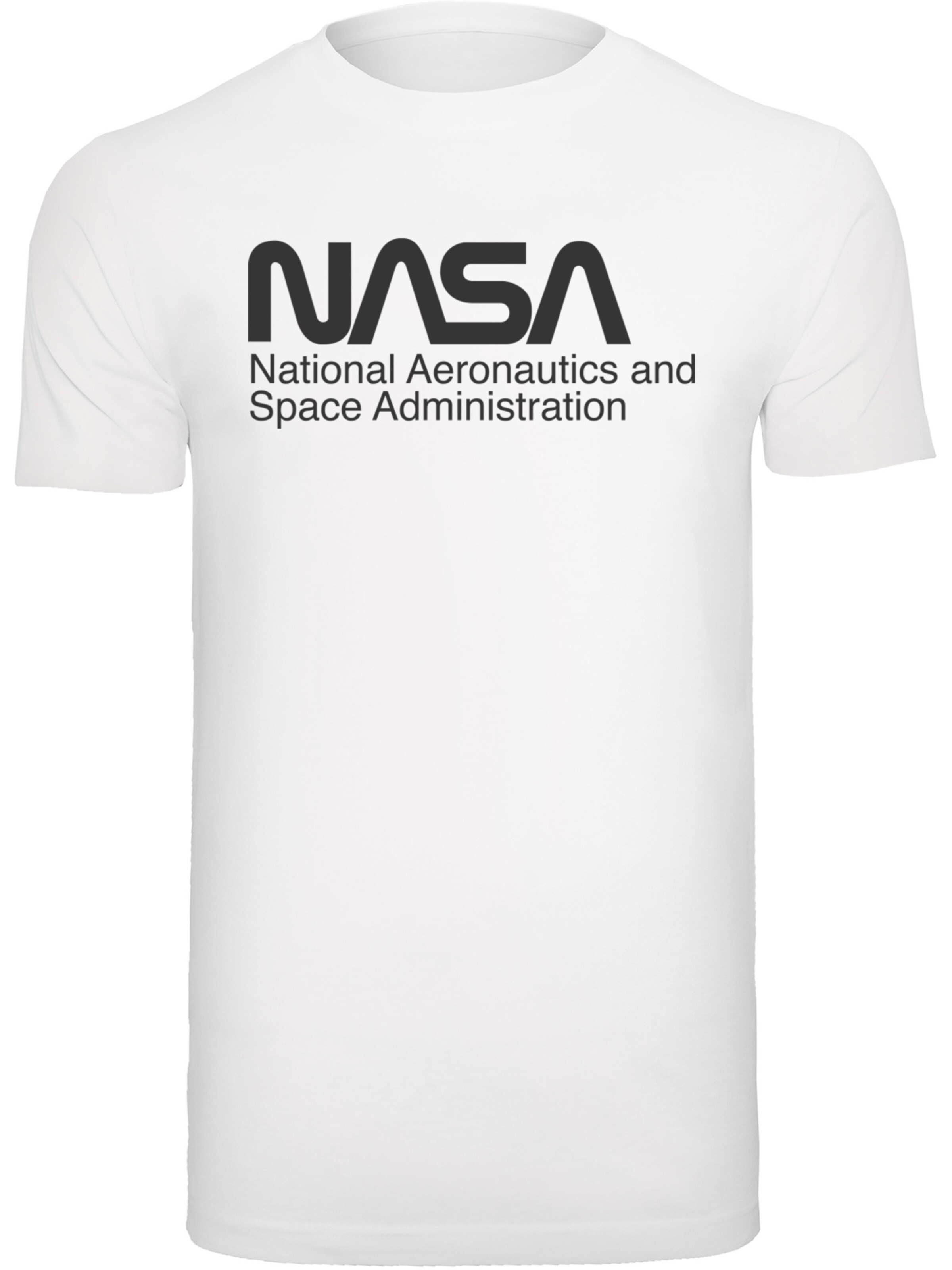 F4NT4STIC Shirt 'Nasa' in White: front