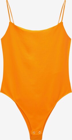 Pull&BearBodi majica - narančasta boja: prednji dio