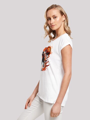 T-shirt 'Basketball' F4NT4STIC en blanc