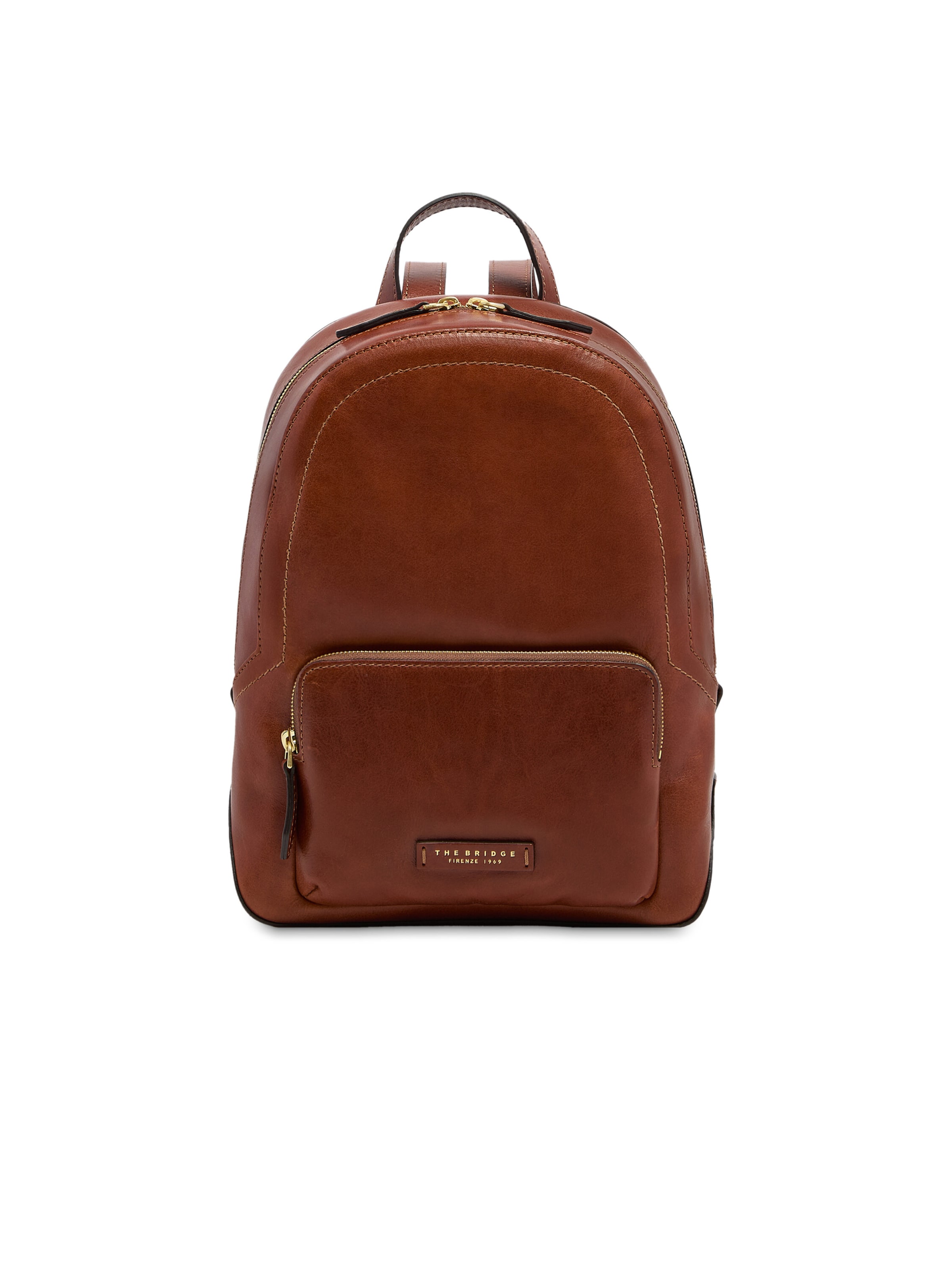 The Bridge Rucksack‌ in Braun: Vorderseite