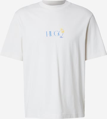 HUGOMajica 'Nulaxo' - bijela boja: prednji dio