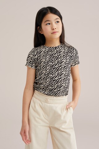 WE Fashion - Camiseta en beige: frente