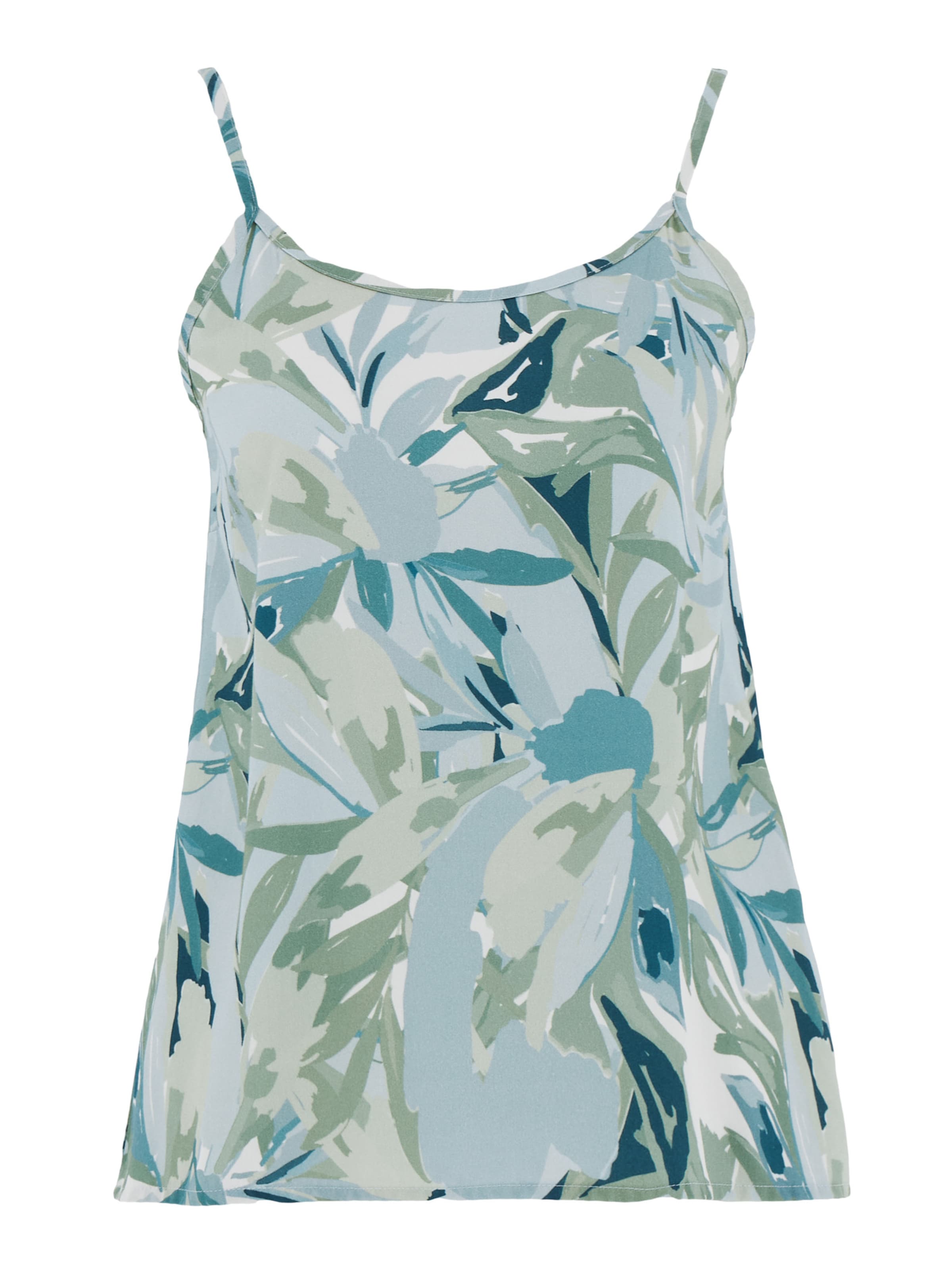 Organication Top in Blue: front