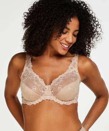 Hunkemöller T-Shirt BH 'Diva' in Beige: Vorderseite