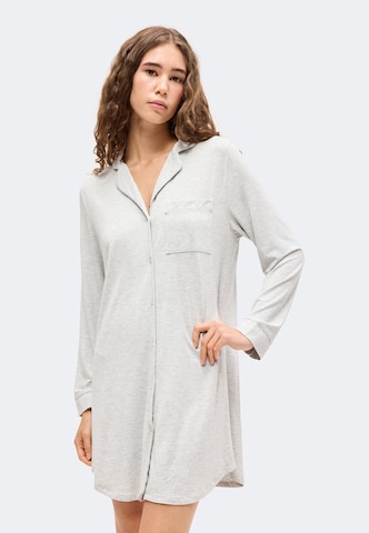 Chemise de nuit 'Essential' Hunkemöller en gris : devant