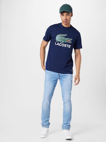 T-Shirt LACOSTE en bleu