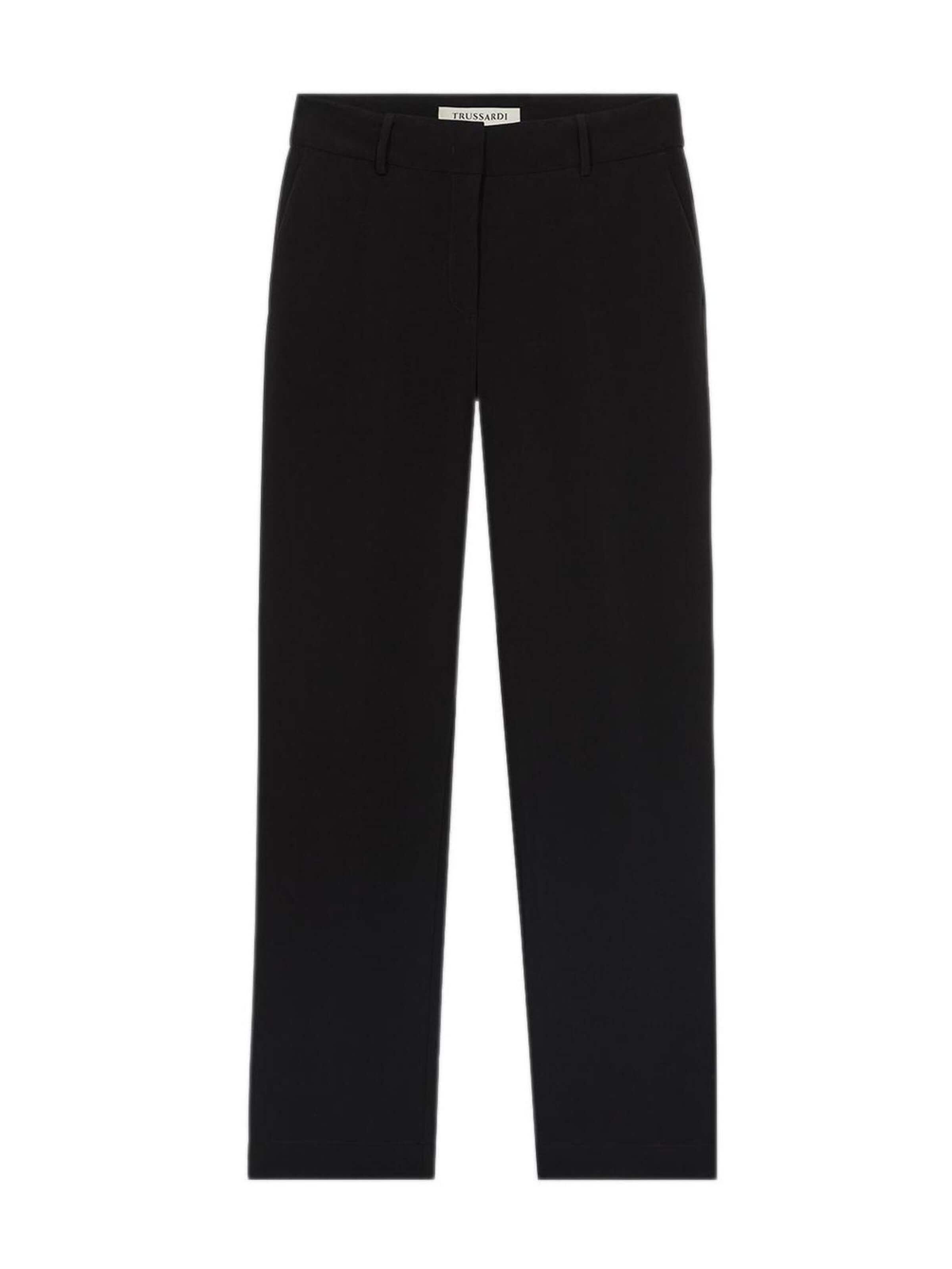 Trussardi Regular Pants in Black: front