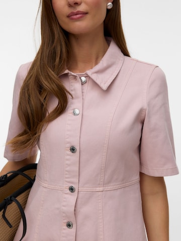 Robe-chemise 'VMDaisy ' VERO MODA en violet