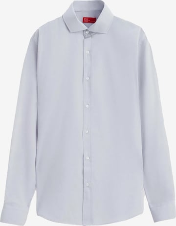 D’S Damat Overhemd in Grijs: voorkant