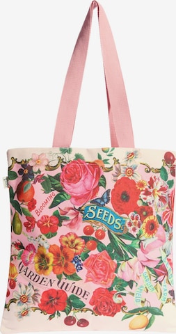 love & roses Shopper in Pink: Vorderseite