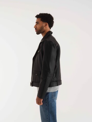 ABOUT YOU x Kevin Trapp Between-Season Jacket 'Richard' in Black