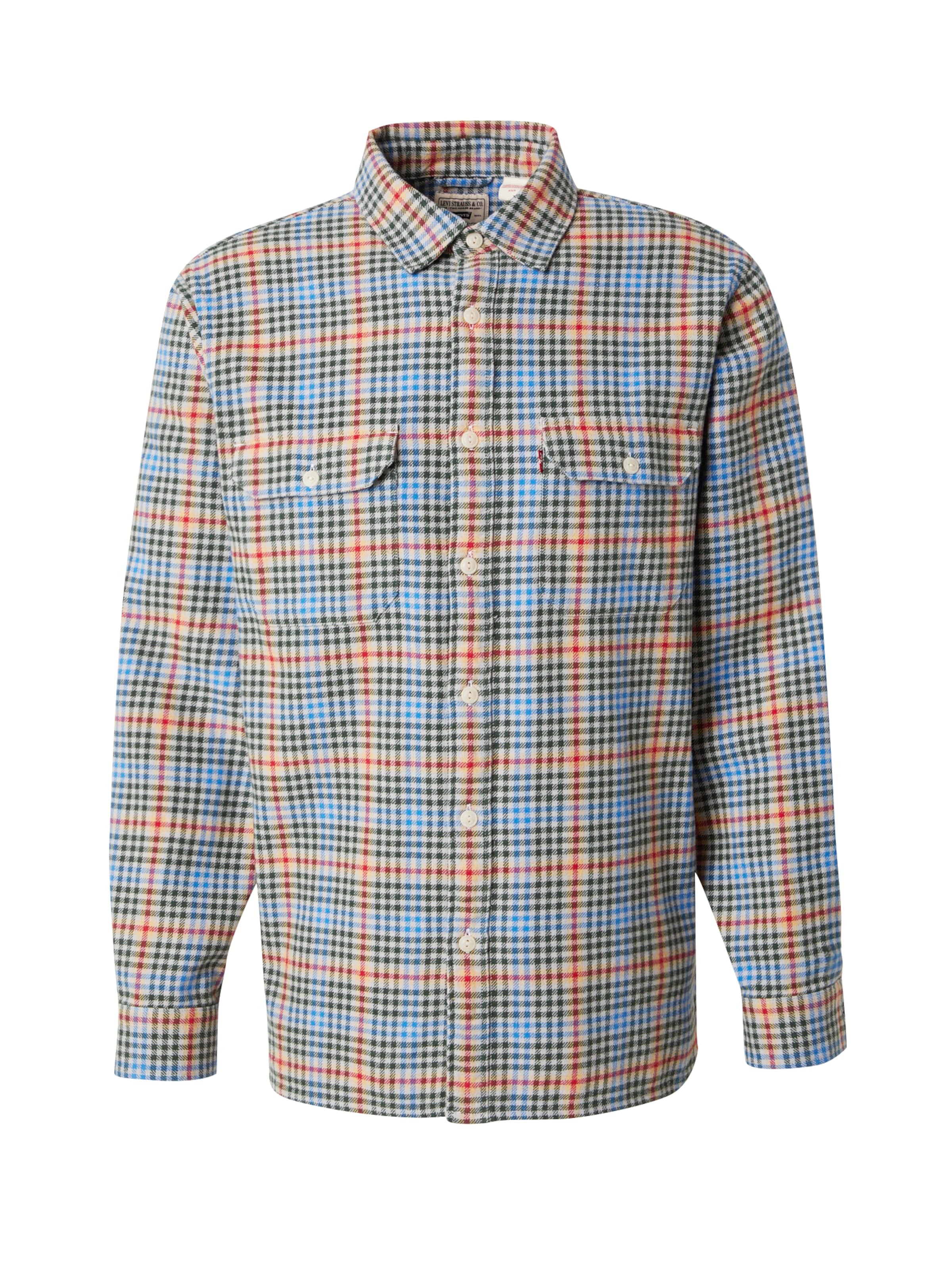 LEVI'S ® Comfort Fit Övergångsjacka 'JACKSONWORKER' i grön: framsida