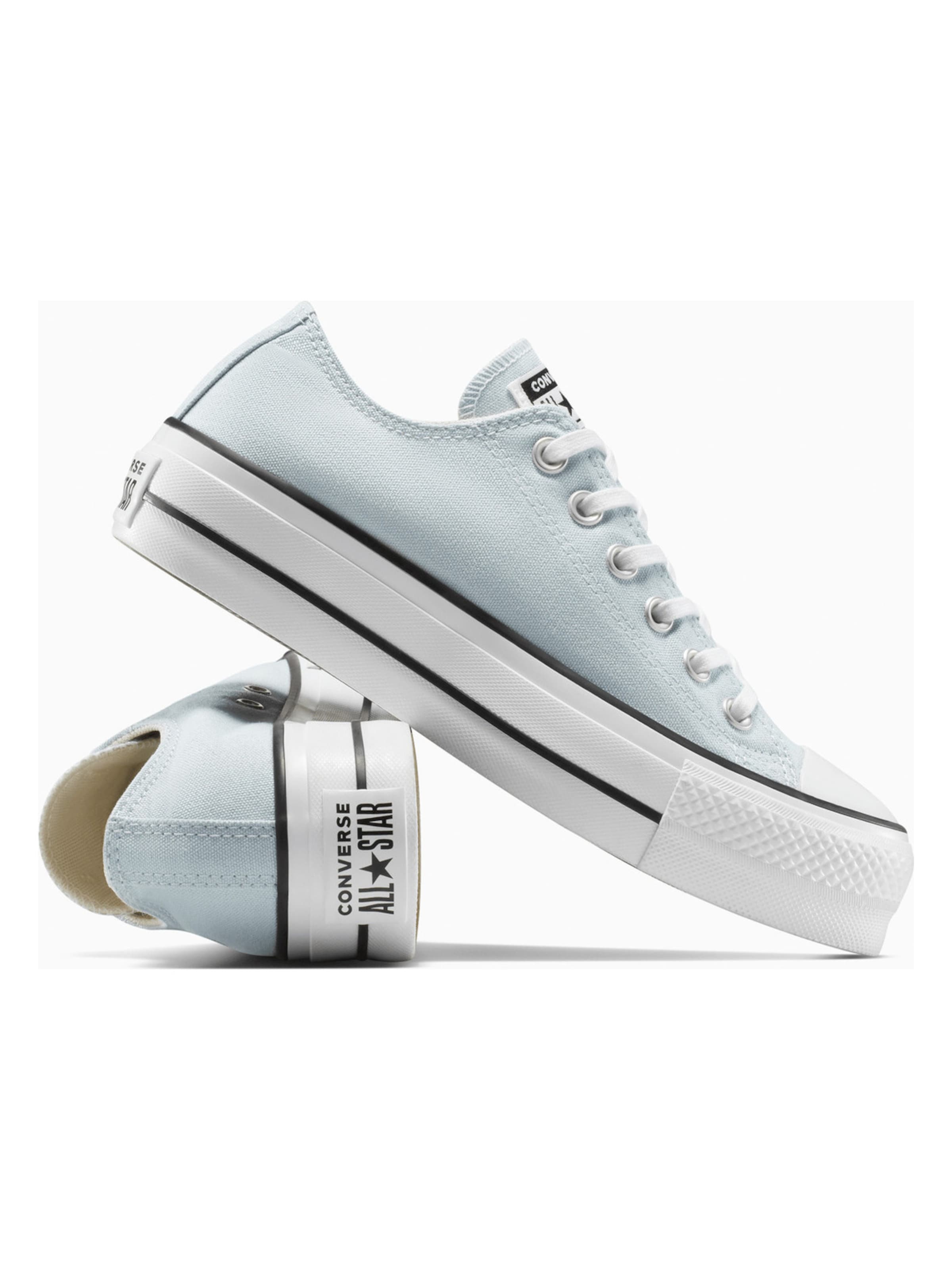 CONVERSE - Zapatillas deportivas bajas 'Converse Chuck Taylor All Star Lift Platform Polka Dots' en azul