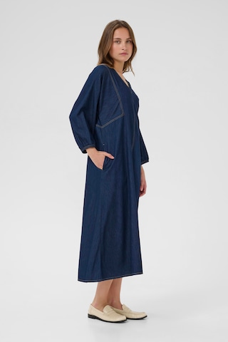 CULTURE Jurk in Blauw
