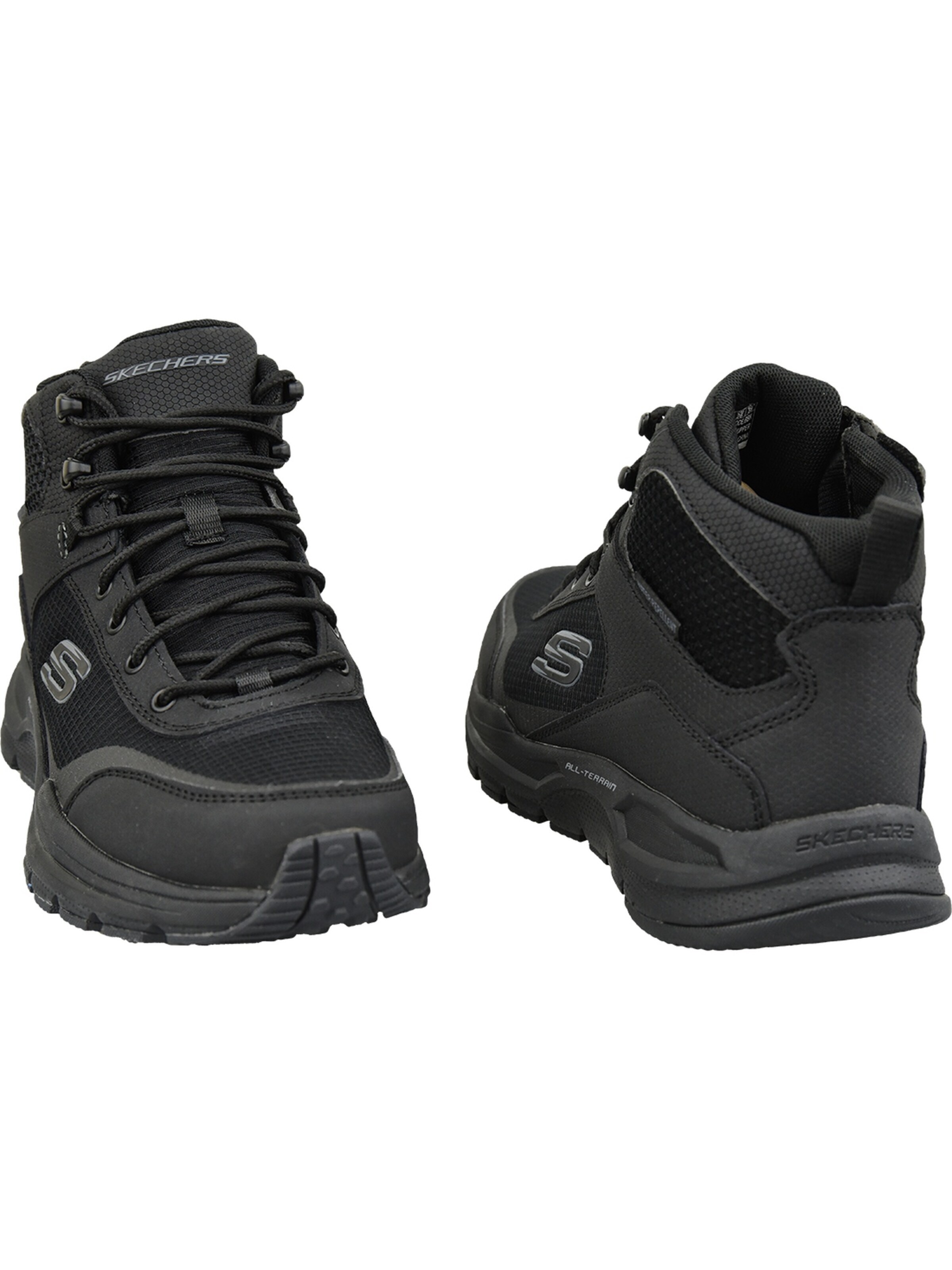 Bottines à lacets 'Skechers Escape Plan 2.0 - Woodrock' SKECHERS en noir