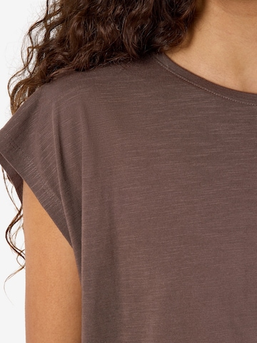 Noisy may Shirt 'NMMATHILDE' in Brown