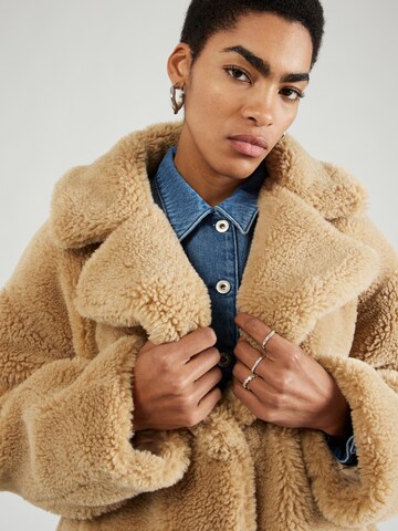 TOPSHOP Wintermantel in Beige