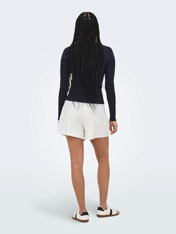 ONLY Loosefit Bukser 'ONLSMILLA' i hvid