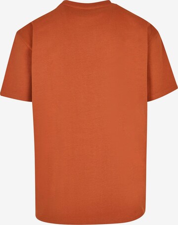 T-Shirt 'Spring - Leaf Clover Flower' Merchcode en orange