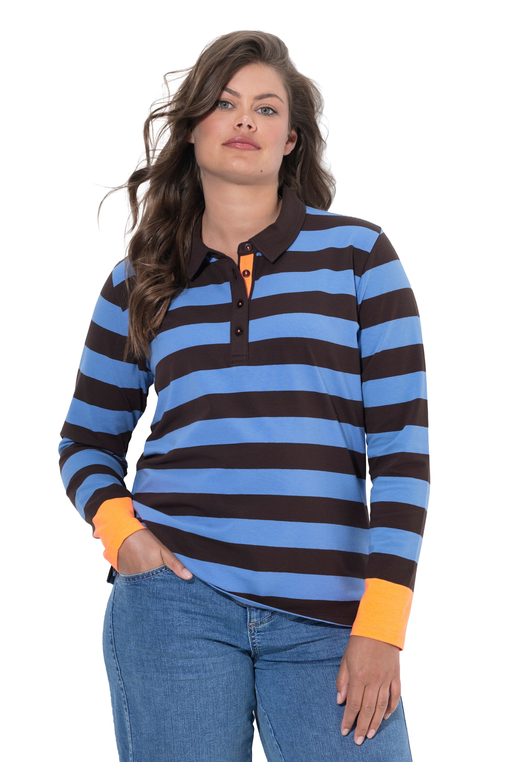 LAURASØN Shirt in Blue: front