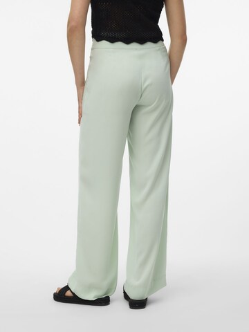 Wide Leg Pantalon à plis 'GISELLE' VERO MODA en vert