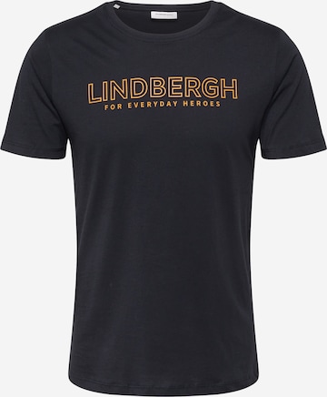 Lindbergh T-shirt i blå: framsida