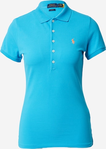 Polo Ralph Lauren T-shirt 'JULIE' i blå: framsida