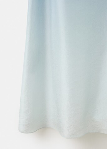 MANGO Nachthemd 'Habi' in Blau