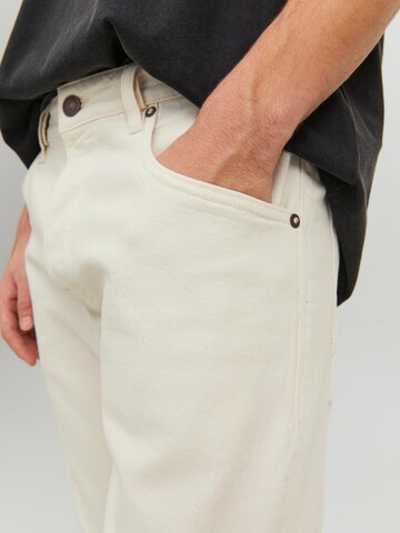 Regular Jean 'Frank Leen' JACK & JONES en beige