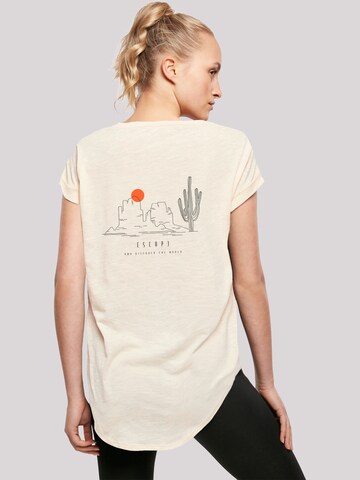 T-shirt F4NT4STIC en beige