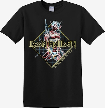 T-Shirt 'Somewhere In Time' Iron Maiden en noir : devant