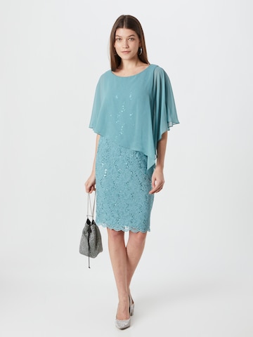 Robe de cocktail SWING en bleu