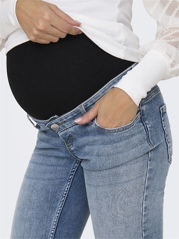 Only Maternity Skinny Jeans 'BELLY' i blå