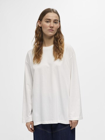 OBJECT Shirt 'GIMA' in Wit: voorkant