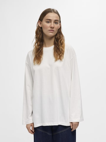 OBJECT Μπλουζάκι 'GIMA' σε λευκό: μπροστά
