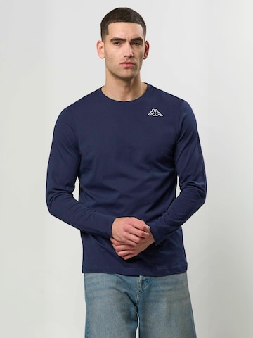 KAPPA Regular Fit Paita ' KMLogo ' värissä sininen: etupuoli