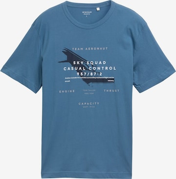 TOM TAILOR T-Shirt in Blau: Vorderseite