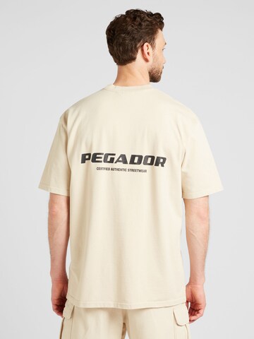 Pegador T-Shirt 'COLNE' in Beige: predná strana